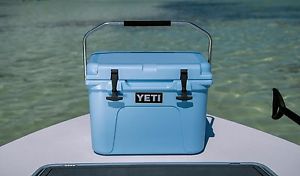 Yeti Roadie 20 Quart Ice Blue Hard-Side Cooler Ice Chest Yeti Cooler