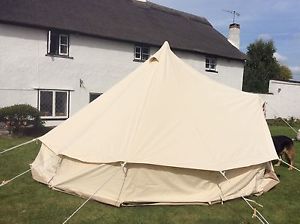 Beautiful 4m Bell Tent Made By Cast And Canvas Used Twice