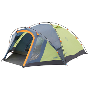 Coleman Drake FastPitch Tent - Lime Green and Blue