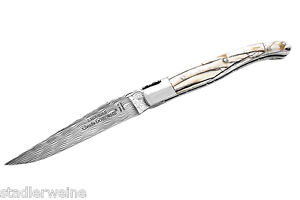 Dozorme Claude Taschenmesser Laguiole Damask Mammoth / Klingenlänge 110 mm