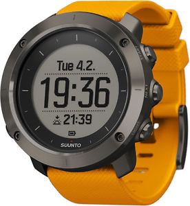 SUUNTO TRAVERSE AMBER - OUTDOORUHR (GPS, HÖHENMESSER, BAROMETER, KOMPASS) NEU
