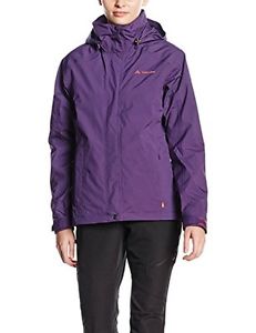 Tg 44| VAUDE, Giacca da donna Kintail 3-in-1, Viola (Elderberry), 44