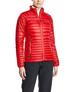 Tg 48| Vaude, Giacca Donna Kabru Light, Rosso (Indian Red), 48