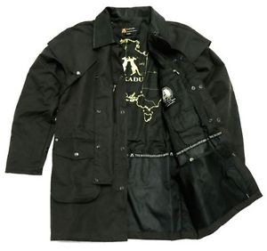 Kakadu Australia IRON CORTECCIA DROVERS Giacca cerata Giacca cerata