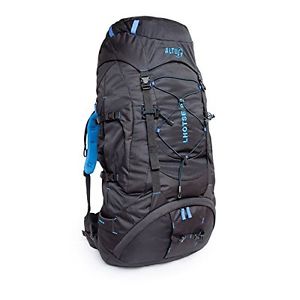 Tg 90 Litre| Altus unisex adulto Zaino Lhotse, nero - nero/blu, 90 litri