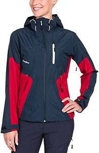 Tg 34| Twentyfour, Giacca a vento a 3 strati "Falkland" Donna, Blu (Marine-Rot),