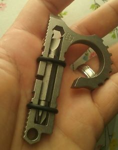 Koch tool duo, custom rabid weasel, and titanium bottle bruiser.