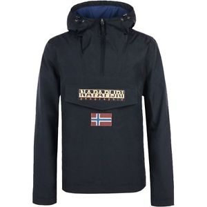 Napapijri Rainforest Summer Mens Jacket Coat - Black All Sizes