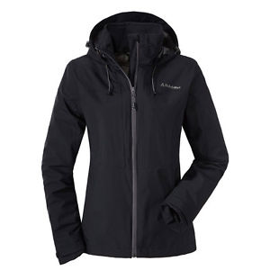 Schöffel Femmes Veste d'extérieur Veste de randonnée ZipIn! SKOPJE noir