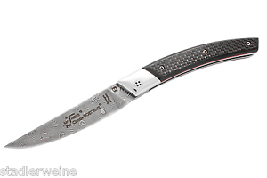 Dozorme Claude Taschenmesser Le Thiers RLT Damask Carbon / 150 g