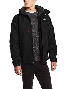 Tg FR : M (Taglia produttore : M)| Millet Nero Mountain da uomo 3-in-1-Giacca da