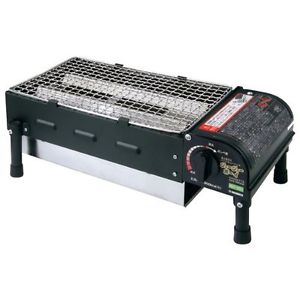 NITINEN Desktop gas barbecue stove 'Jyujyu-boy' KC-101