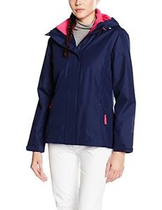 Tg Large| Helly Hansen W Squamish Cis Giacca Impermeabile, Blu (Evening Blue), L