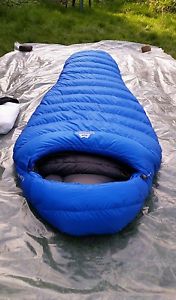 Mountain Equipment Helium 600 Lightweight Down Sleeping Bag immaculate