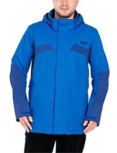 Tg Medium| Jack Wolfskin - Topaz Men giacca impermeabile uomo, Uomo, TOPAZ MEN