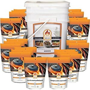 Campfire Meals 2-Week Survival Bucket