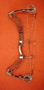 Elite Impulse 34 2016 black riser/limbs factory winner choice strings