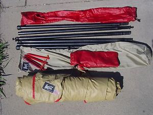 RARE Moss 19' Parawing Wing Shelter Tent Tarp MSR Moss Outfitters