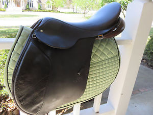 Schleese Danielle 18.5" W jump wool flocked saddle