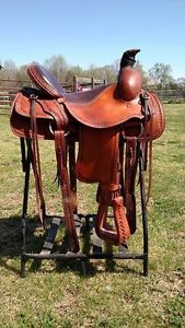 R Horton Roping Saddle