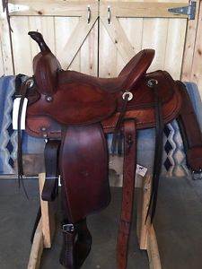 15" Langerud Custom Barrel Saddle **ONE OF A KIND**