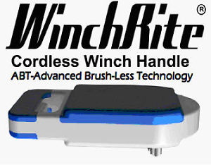 WinchRite ABT rechargeable/portable cordless electric winch handle for sailboats