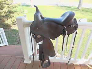 JBN by Circle Y treeless saddle very comfortable!!