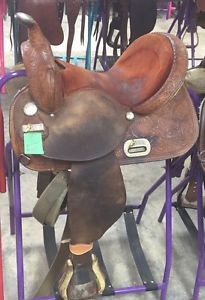 Circle Y NBHA Proven Barrel Saddle 14"