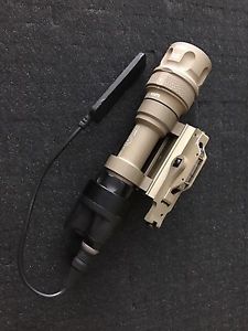 Surefire M925V TAN IR White Led Tape Switch M93 Mount Brand New Real Ship Fast