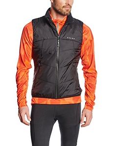 Tg Large| FALKE, Gilet sportivo Uomo, Nero (Black), L