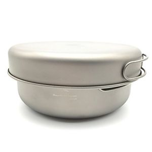 Boundless Voyage ultra-lightweight titanium pot camp pans outdoor cookware 29