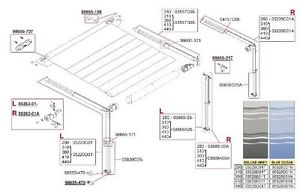 Fiamma 05220D01- Rafter/Pallina SX 310/440