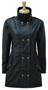 Tg Dimensione 8| Caldene - Giacca lunga da donna, Blu (Blu navy), Dimensione 8