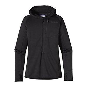 Tg XL| Patagonia giacca da donna con cappuccio R1 felpa con cappuccio, Black, XL
