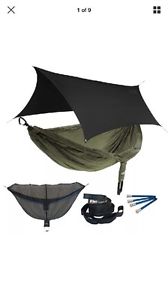 ENO Onelink One Link Double Nest Hammock Pro Fly Atlas Navy/Olive Brand New!