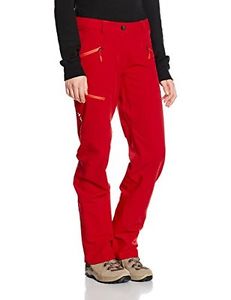 Tg 44| Vaude, Pantaloni lunghi Donna Valluga, Rosso (Indian Red), 44
