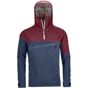 Ortovox Corvara Anorak Mens Jacket Windproof - Night Blue All Sizes