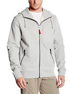 Tg 50| Bogner Fire + Ice - Felpa da uomo Nathan, 8424-2095 Grigio grigio 50