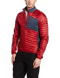 Tg Large| Odlo 526502, Giubbotto Uomo, Rosso (Jester red), L