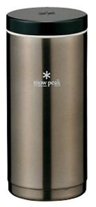 Snow Peak Kanpai Bottle  350ml  Dark Silver