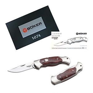 Böker Scout 1674 Taschenmesser Jubiläumsmesser Sammlermesser limitiert Nr. 002