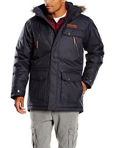 Tg L| Columbia Barlow Plus 550 Turbodown Giacca Uomo, Blu, L