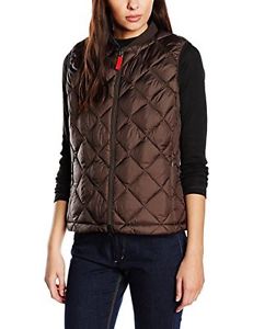 Tg 46| BOGNER FIRE + ICE, Piumino smanicato Donna Marcia-D, Marrone (Braun), 46