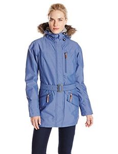 Tg Large| Columbia, Giacca impermeabile Donna Carson Pass II, Blu (Blau - Bluebe