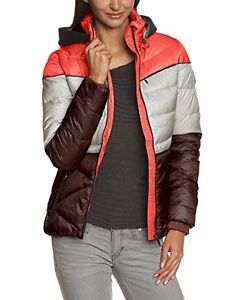 Tg 46| Northland Professional, Piumino Annel Donna, Multicolore (Coral/Silver/Es