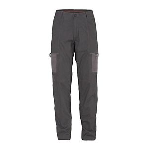 Tg 50| Jeep Man J4W Pantalone Lungo con Tasche in Rete, Grigio(Dark Grey), 50