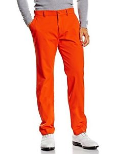 Tg 50| Kjus, Pantaloni Uomo Iconic, Rosso (Cayenne), 50