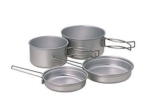 Snow Peak Multi Compact Cookset Titanium