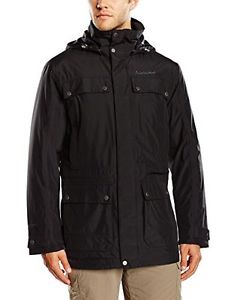 Tg 52| Schöffel - Giacca da uomo Hokkaido, Nero (nero), 52