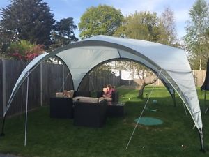 Coleman Event Shelter, Cream Green, 2 Sides, 2 Doors,